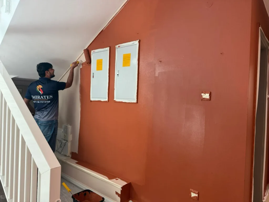 Residential apartment interior painting JLT - Emirates Painting Services